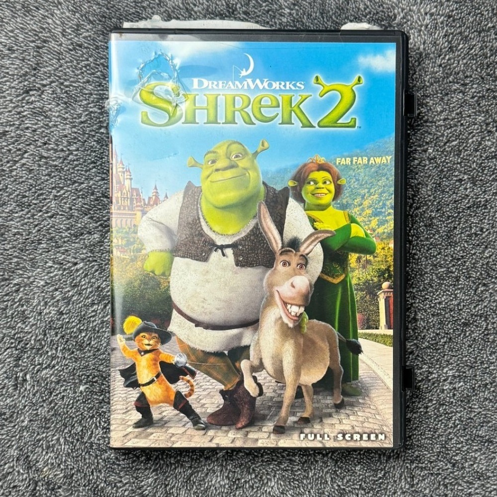 Shrek 2 DVD 2004 Full Screen Edition DreamWorks Animated Family Comedy Movie